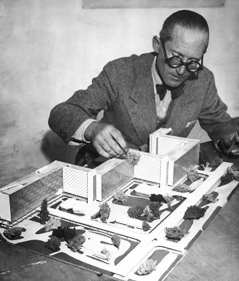 Portrait de Le Corbusier