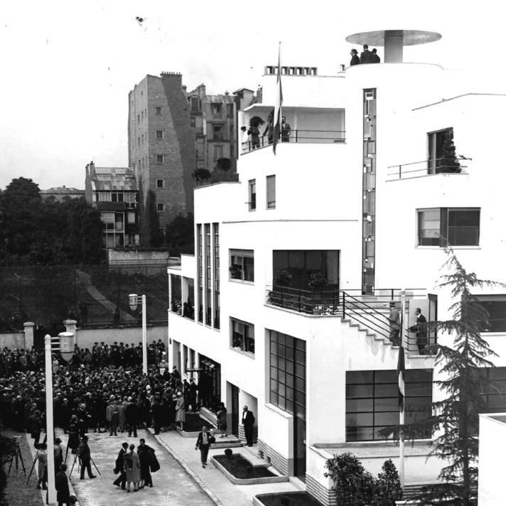 Hôtel Martel dans la rue Mallet-Stevens à Paris