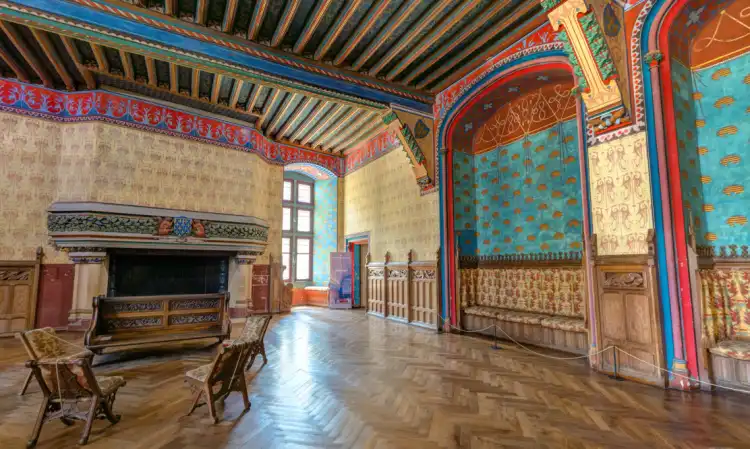 Salon de réception du donjon