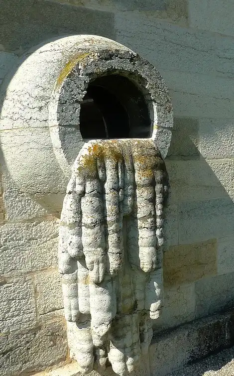 Motif architectural de congélation à la saline royale