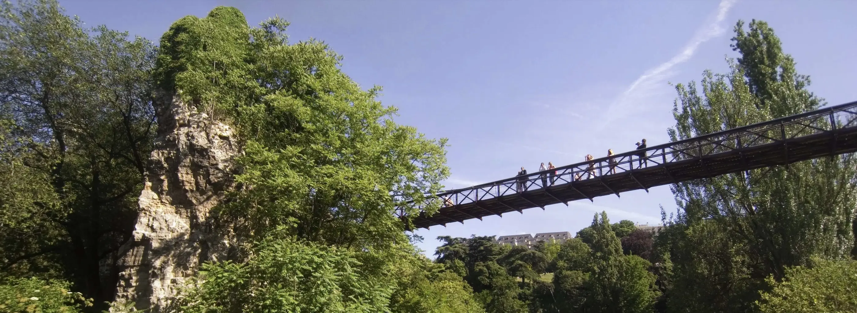 Visite guidée Buttes-Chaumont Paris parc panorama
