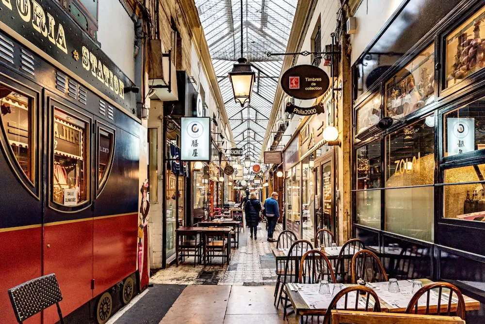 Vignette de la visite guidée des passages couverts de Paris