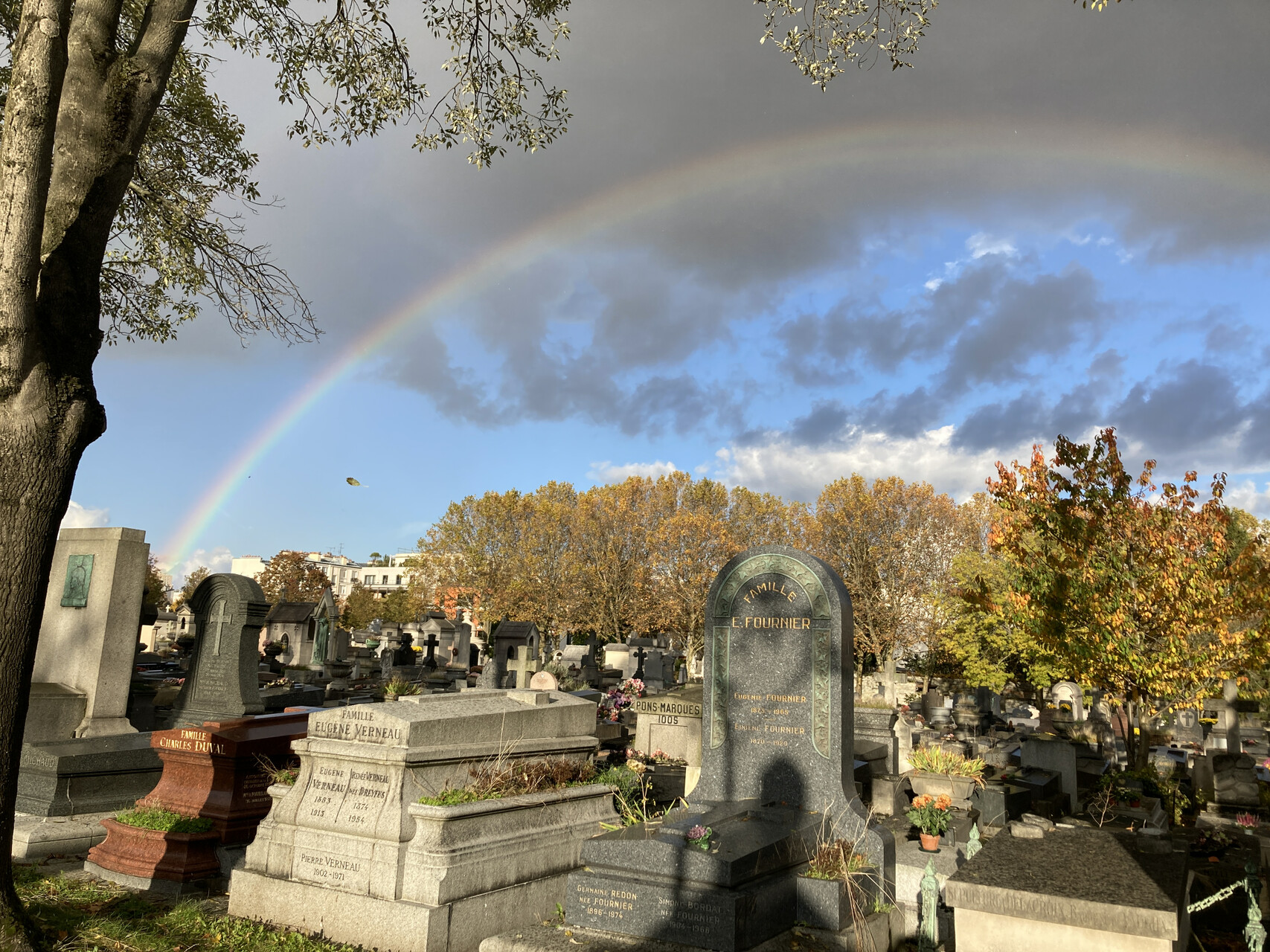 Monuments funéraires du cimetière du Père-Lachaise à Paris
