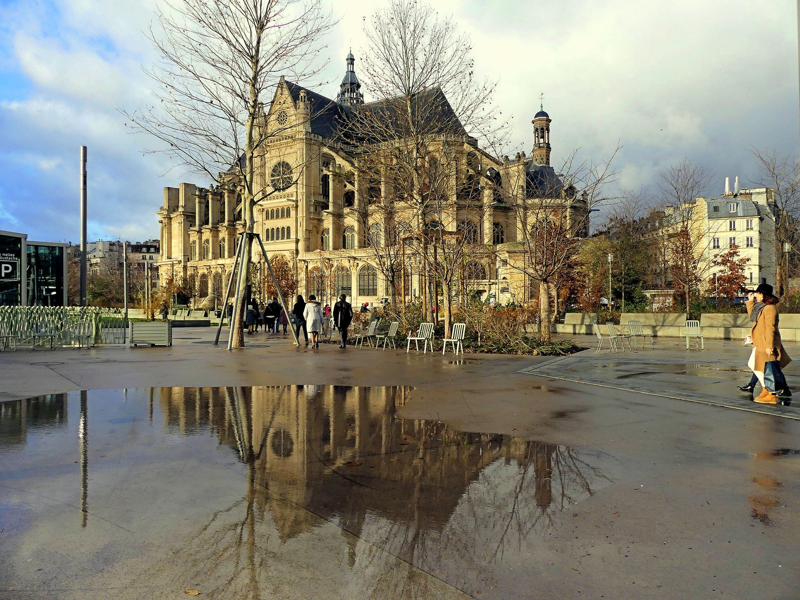 Église Saint-Eustache et quartier des Halles visite guidée